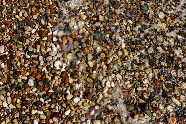 Pebbles on the beach