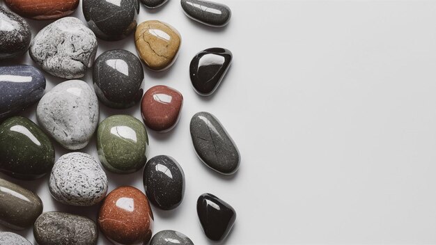 Photo pebbles for natural decor