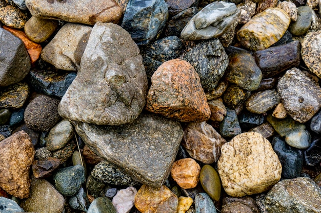 Pebbles on the shore