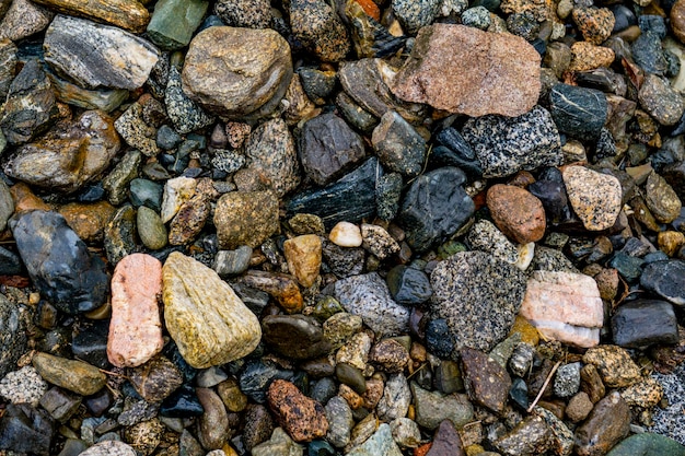 Pebbles on the shore