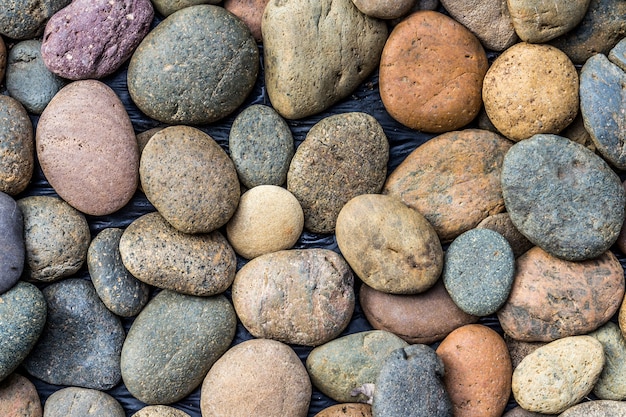 Pebbles stone background 