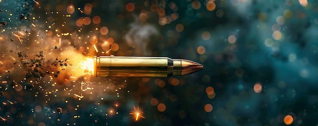 a pen with the words  bullets  on the back