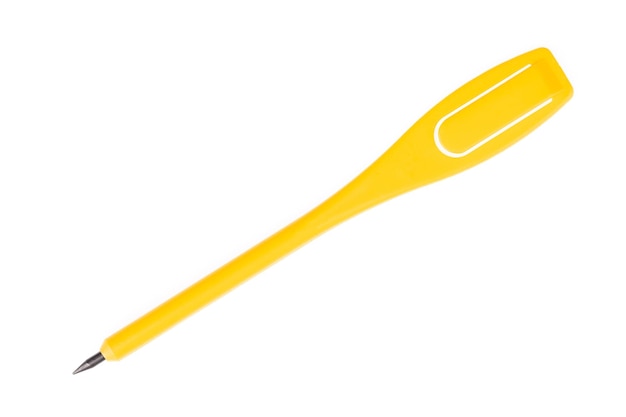 a pencil isolated on a white background