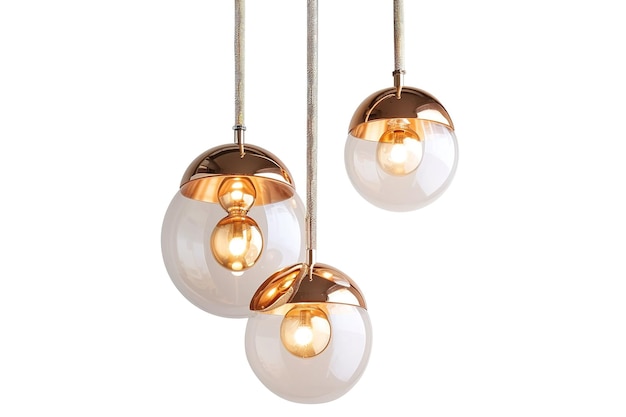 Pendant Lighting Isolated In Transparent Background