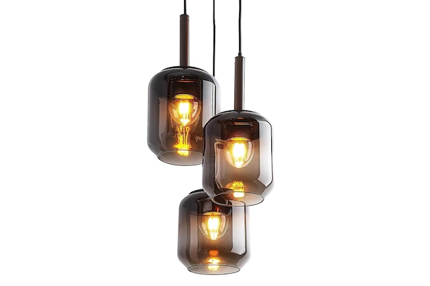 Pendant Lighting Isolated In Transparent Background