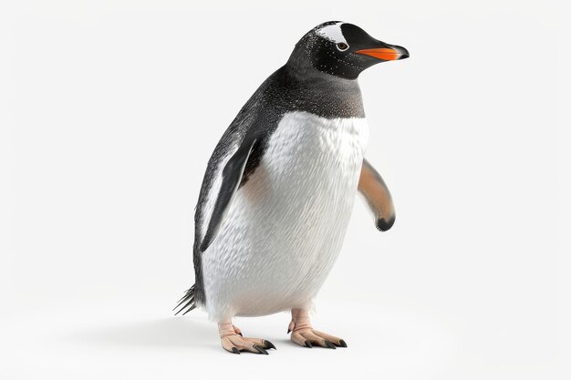 Penguin Isolated In Transparent Background