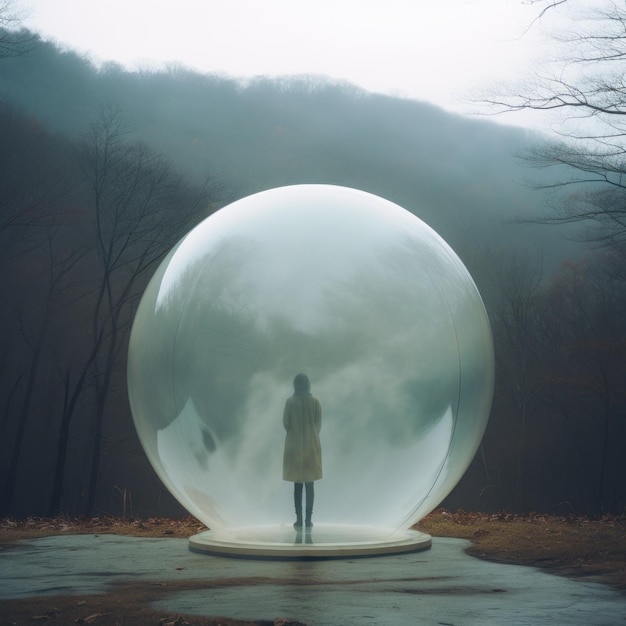 People in its personal bubble feelings and emotions