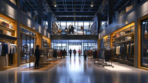 people shopping inside the store