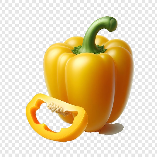 a pepper and a pepper on a transparent background