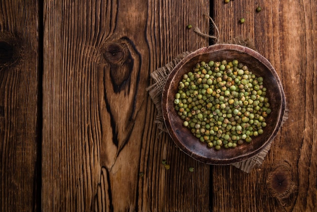 Peppercorns green