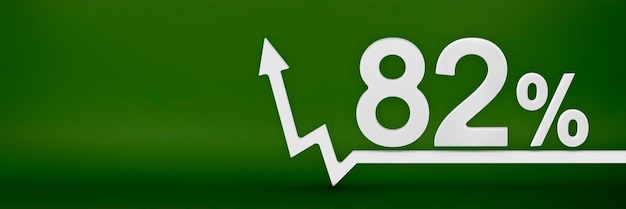 Percent the arrow on the graph points up rising prices inflation increase in income increase in int