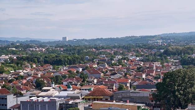 The Perfect Balance. A City Surrounded by Hills