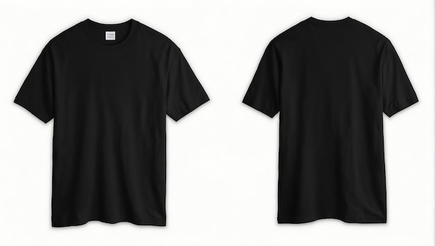 The Perfect Blank Black Tee Awaits