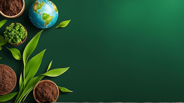 Perfect Concept Design background for Earth Day sale banner