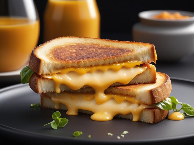 Photo perfect grilled cheese stunning 8k ultrarealistic food