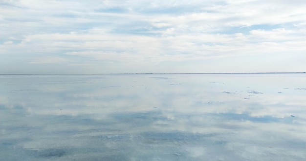 Perfect reflection in Salar de Uyuni Uyuni Salt Flats in Bolivia the incredible mirrorlike lake in South America