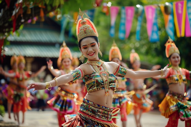 Performance of the traditional Thai Khon dance