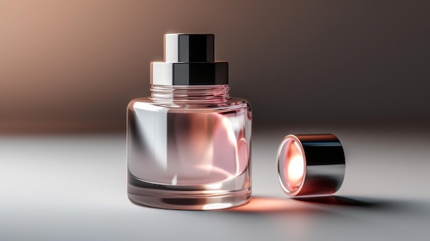 Perfumery summer fragrance concept made with perfume Al generated