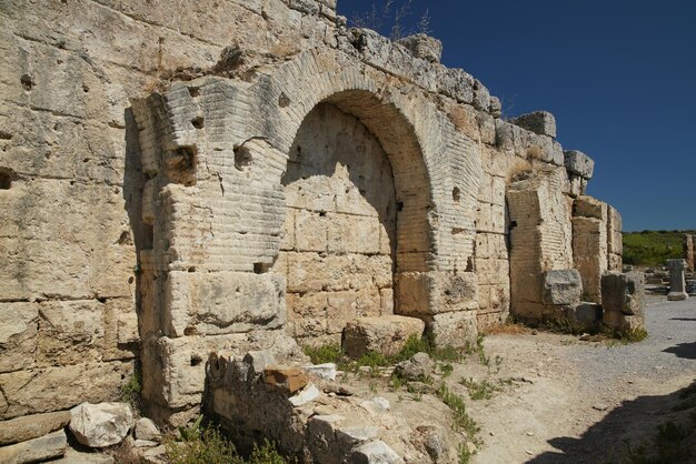 Perge Ancient City in Antalya Turkiye