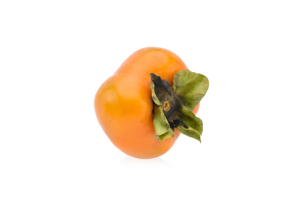 Persimmon fruit isolated on white background