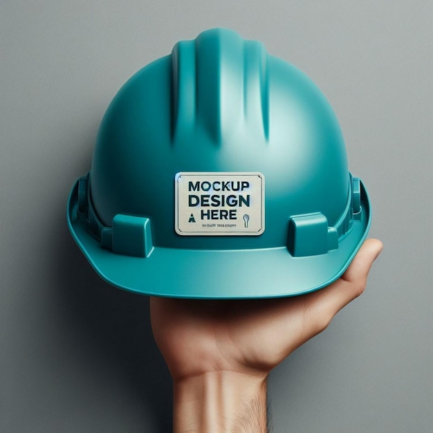 a person holding a helmet that says  process design design design design design design