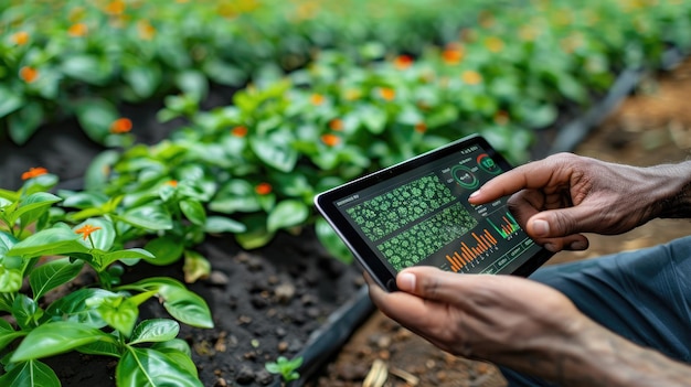 Photo a person holding a tablet with the words  pumpkin  on it