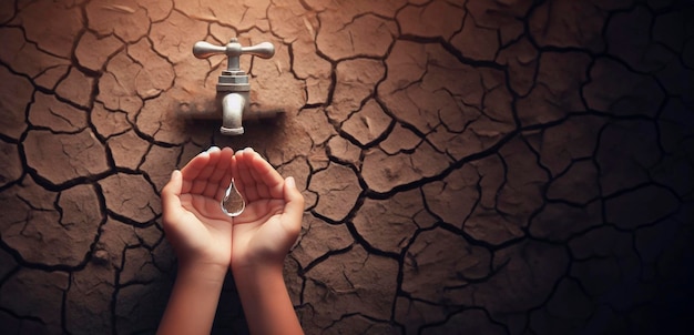 a person holding a tap with a shadow of a human face