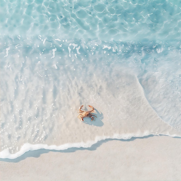 a person is laying on the beach with a surfboard