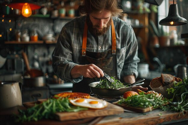 Photo person paying contactless for food at restaurant