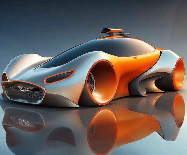 Personal car with supersonic speedcreated with Generative AI