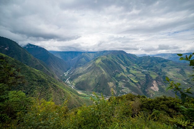 peruvian amazon landscape