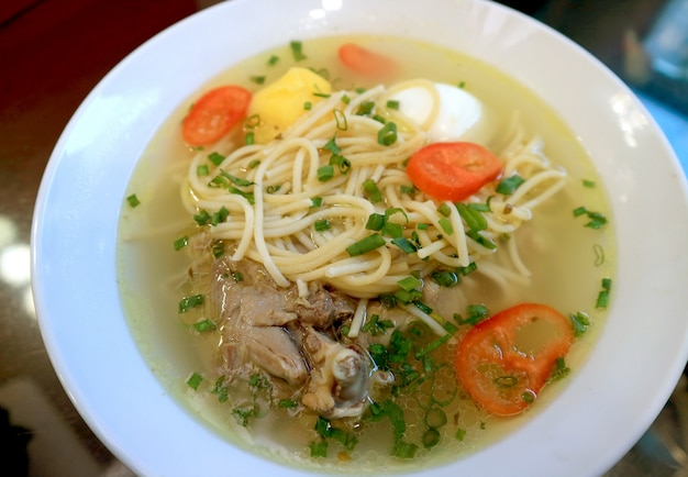 Peruvian Chicken Noodle Soup