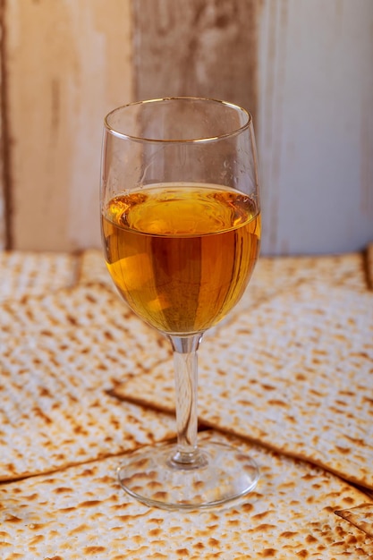 Pesah celebration concept jewish passover holiday pesach matza