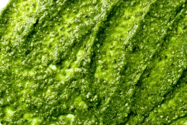 Pesto spread texture background