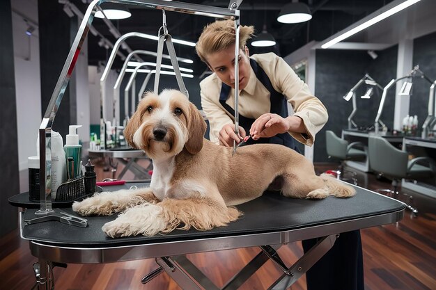 Photo pet beauty salon