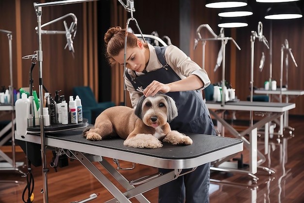 Photo pet beauty salon