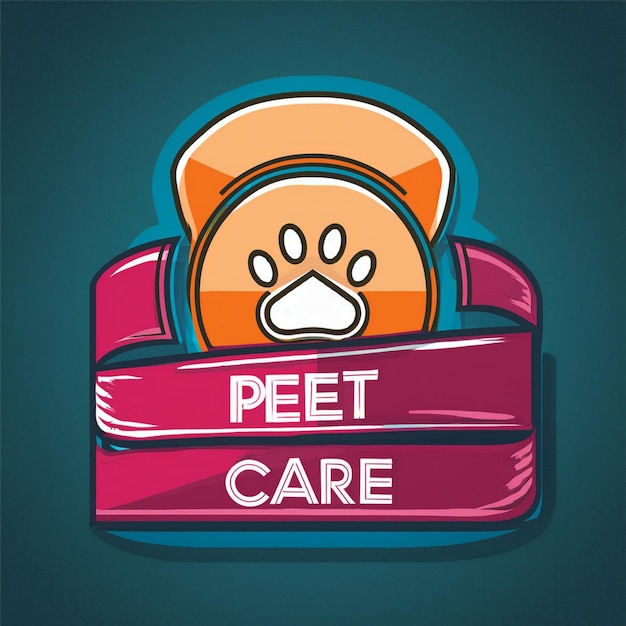 Photo pet care logo name and tagline design inspiration for branding