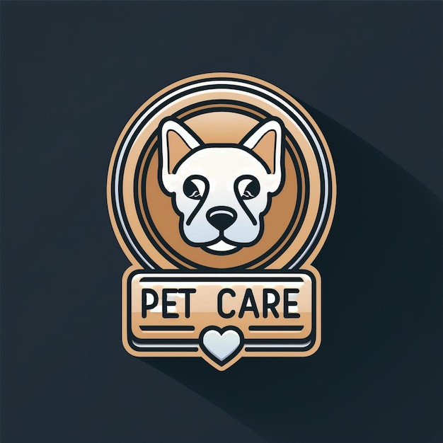 Photo pet care logo name and tagline design inspiration for branding