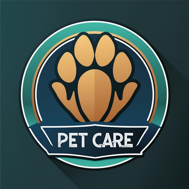 Photo pet care logo name and tagline design inspiration for branding