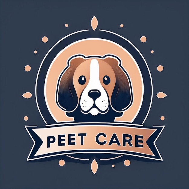 Photo pet care logo name and tagline design inspiration for branding