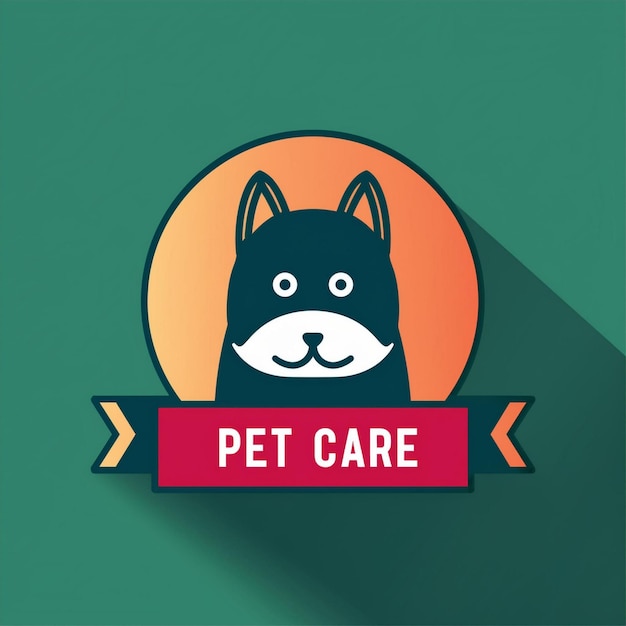 Photo pet care logo name and tagline design inspiration for branding