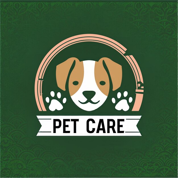 Photo pet care logo name and tagline design inspiration for branding