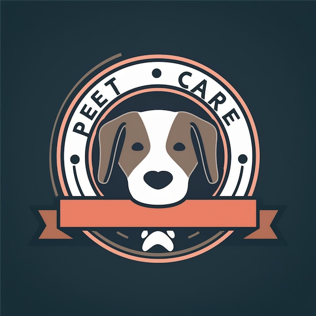 Photo pet care logo name and tagline design inspiration for branding