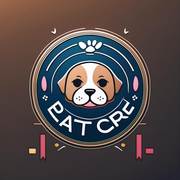 Photo pet care logo name and tagline design inspiration for branding