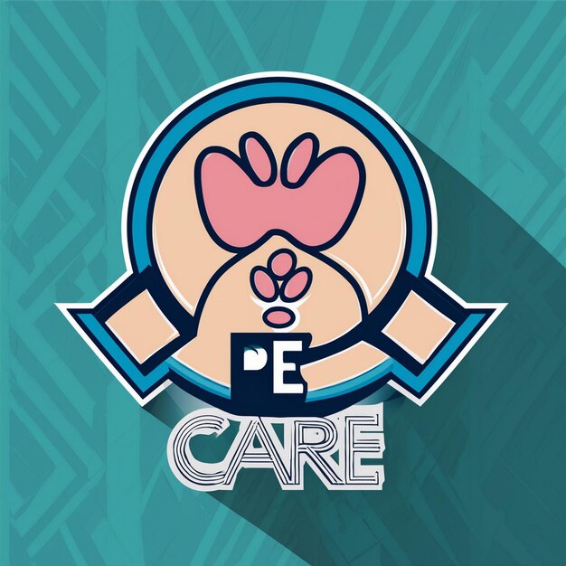 Photo pet care logo name and tagline design inspiration for branding