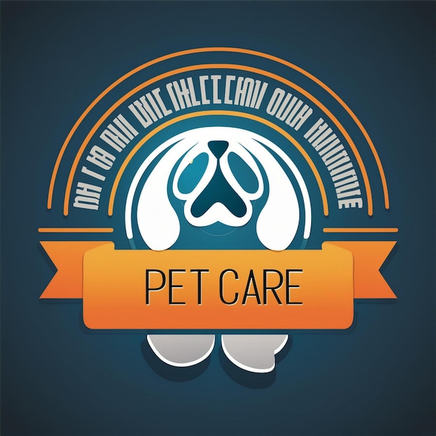 Photo pet care logo name and tagline design inspiration for branding