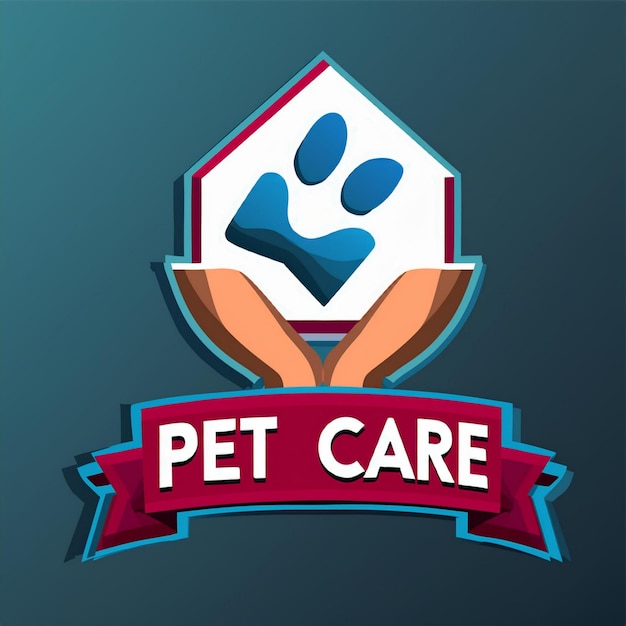 Photo pet care logo name and tagline design inspiration for branding