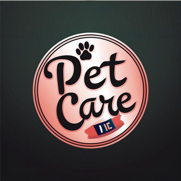 Photo pet care logo name and tagline design inspiration for branding