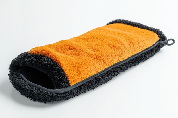 Pet Grooming Mitt Isolated White