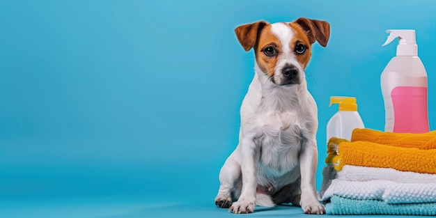 Photo pet grooming setup